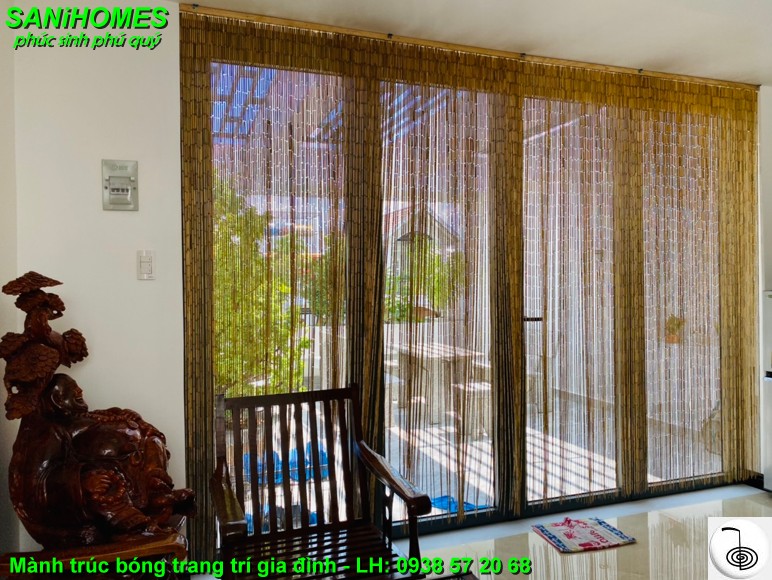 manh truc bong trang tri o gia dinh