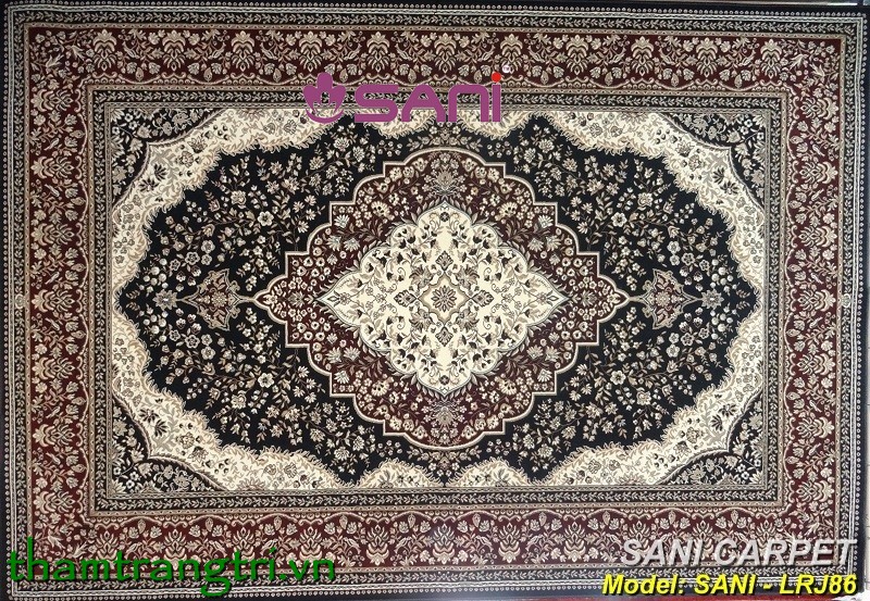 Mẫu thảm trang trí phòng khánh tiết tham len phong khanh tiet maharajah 7606 96 86