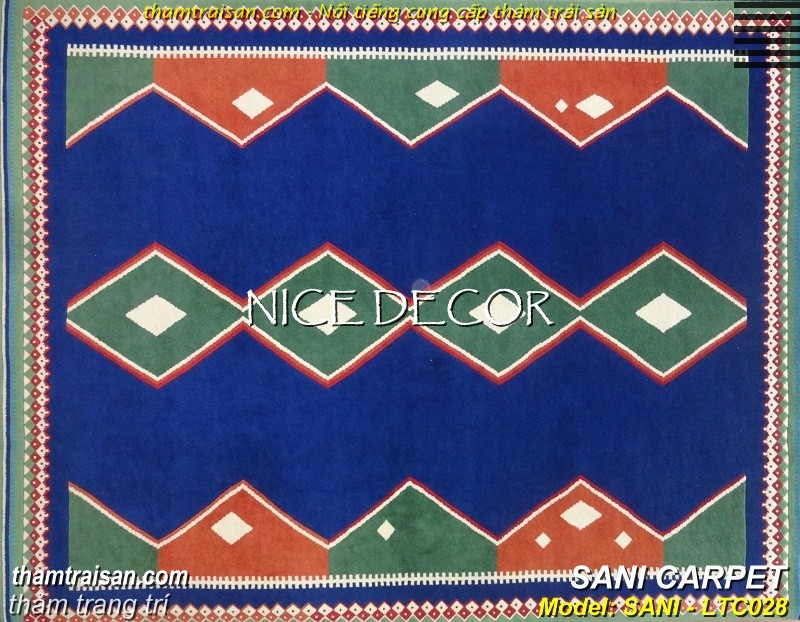 Thảm len dệt dủ thủ công longcuu13