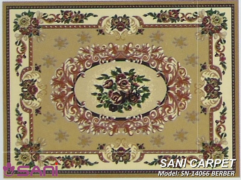 Thảm hoa văn giá rẻ Prie - SN tham hoa van gia re precle sani 14066 berber