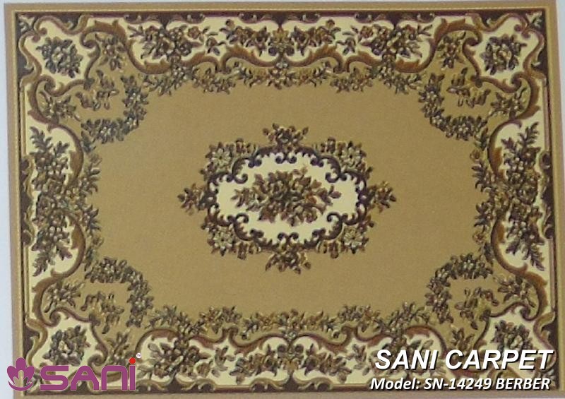 Thảm hoa văn giá rẻ Prie - SN tham hoa van gia re precle sani 14249 berber