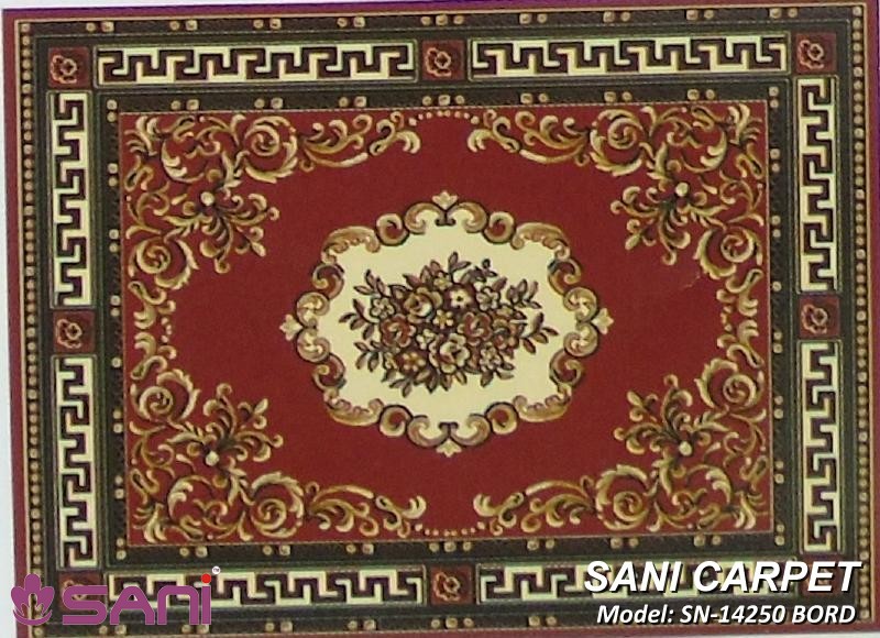 Thảm hoa văn giá rẻ Prie - SN tham hoa van gia re precle sani 14250 bord