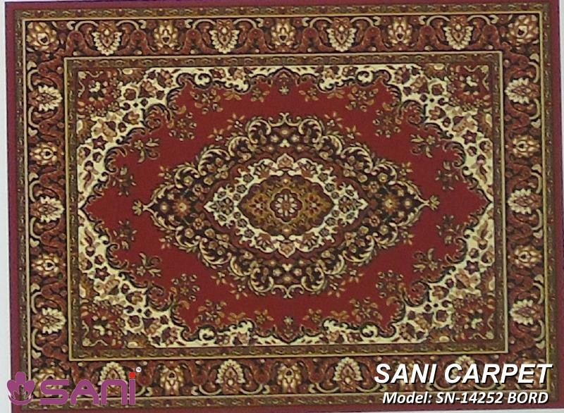 Thảm hoa văn giá rẻ Prie - SN tham hoa van gia re precle sani 14252 bord