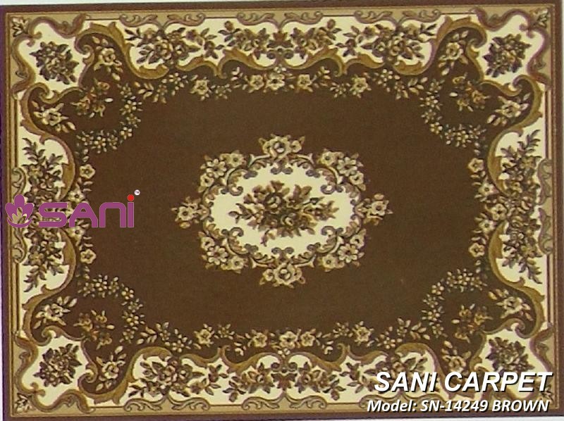Thảm len bán cửa hàng ở Sài Gòn tham len saigon 093 pride sani 14249 brown