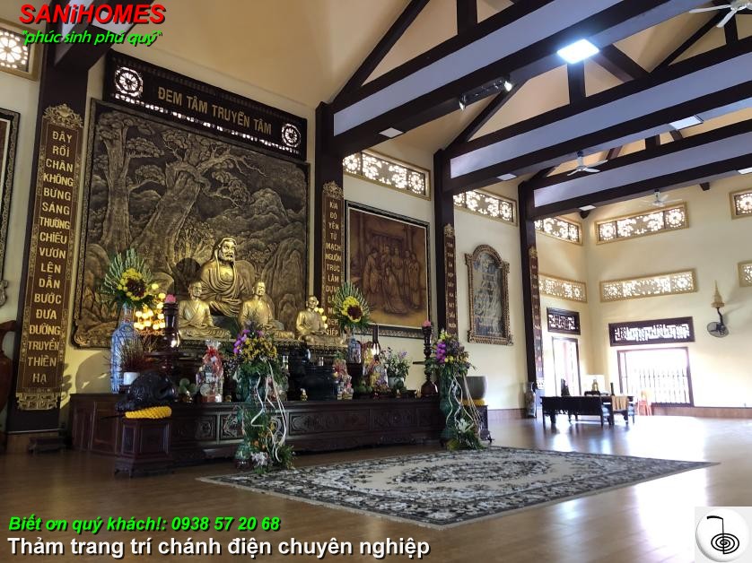 tam tham hoa van trai trang tri truoc ban tho su to 9