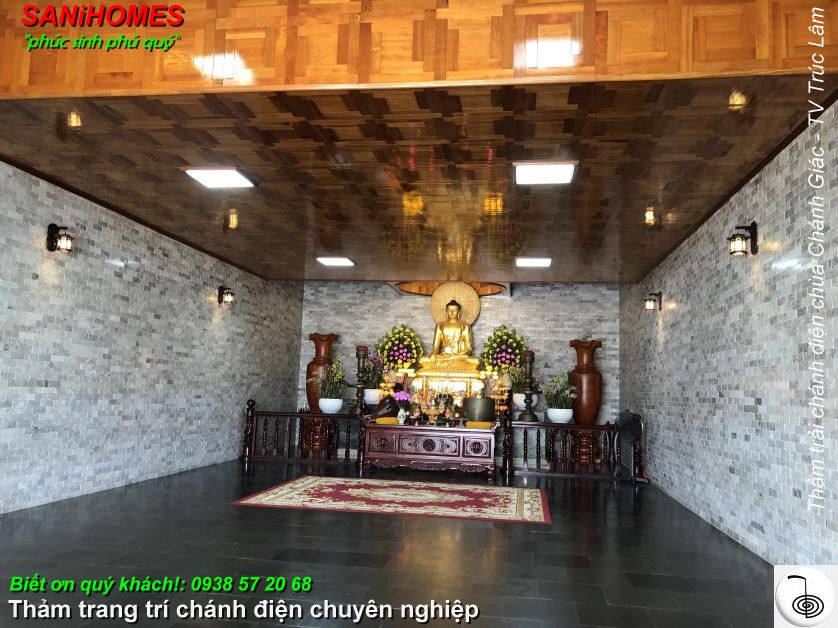 tham trai trang tri chanh dien chuyen nghiep sani 96