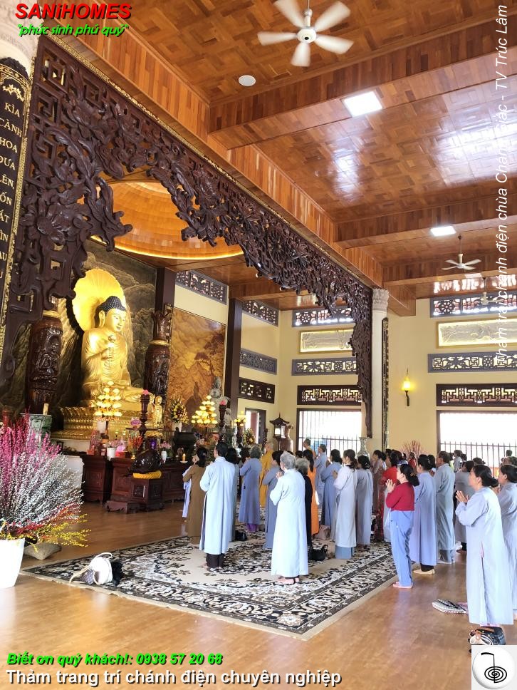 tham trai trang tri chanh dien chuyen nghiep sani 991
