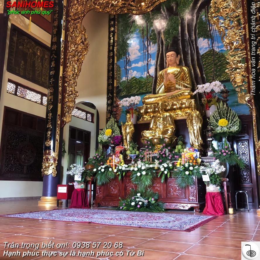 tham trang tri chanh dien chua long an dong nai 5