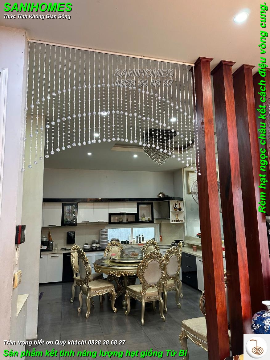 RÈM PHA LÊ NHỰA HẠT NGỌC CHÂU 