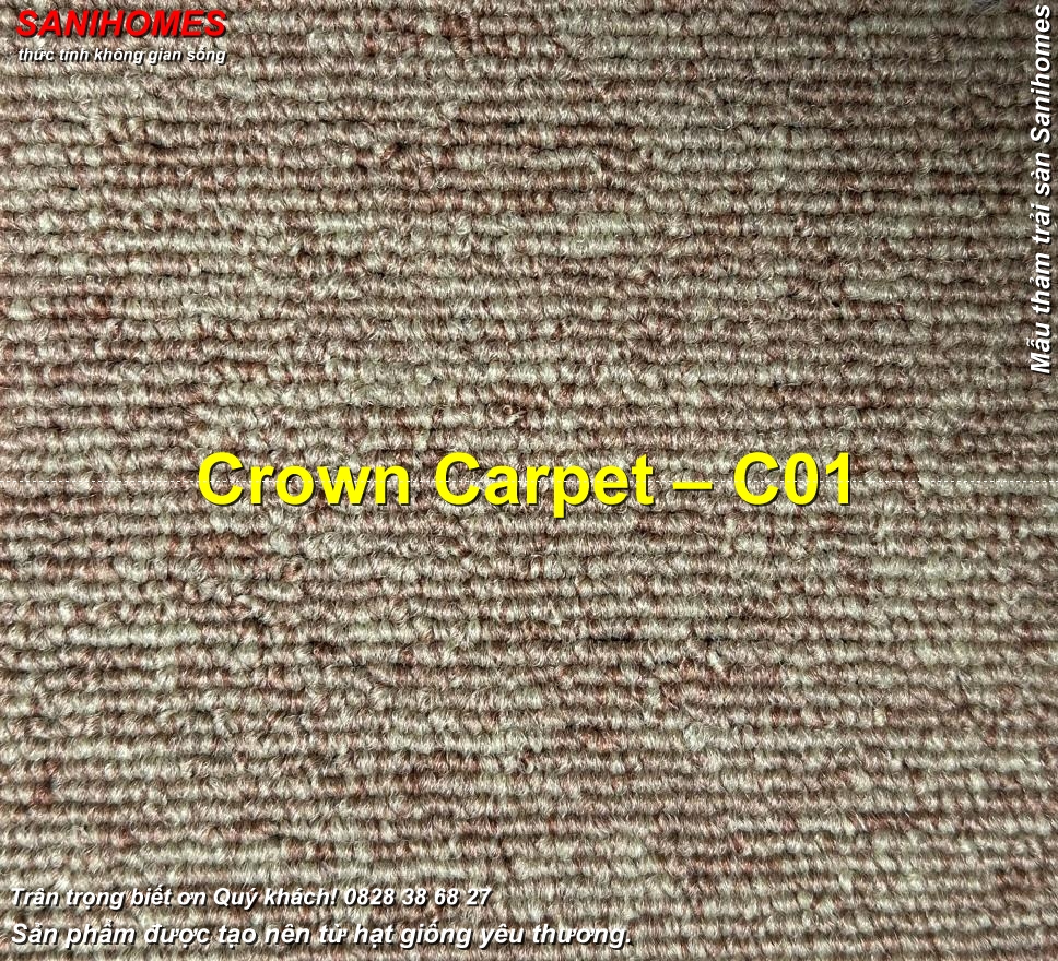 6 tham trai san crown carpet c01