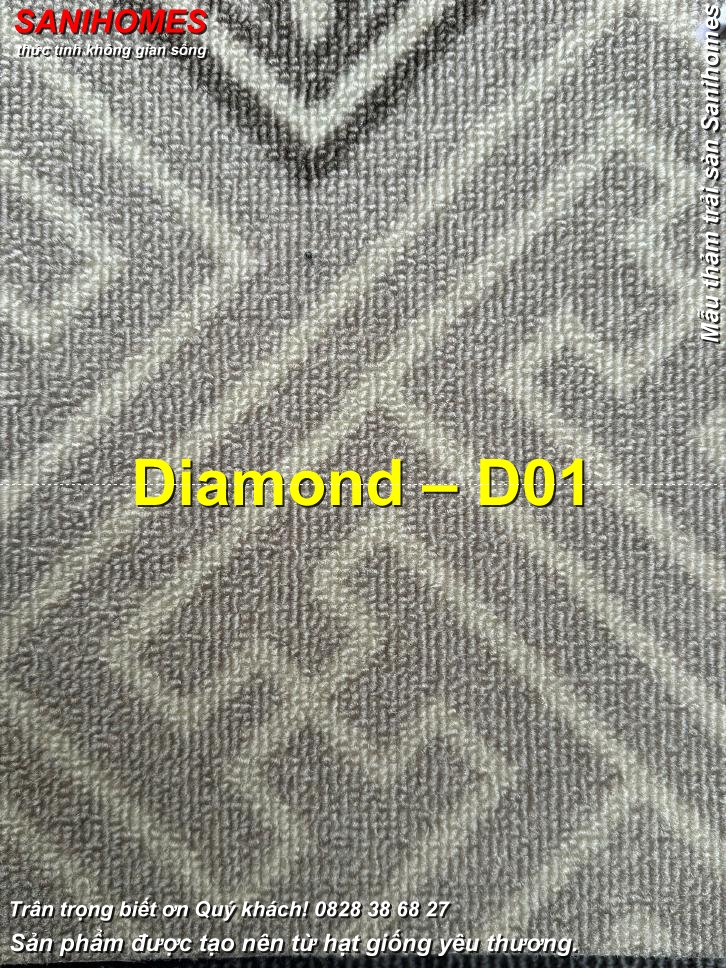 Thảm Trải Sàn Diamond Bừng Sáng Trong Không Gian Sống & Kinh Doanh