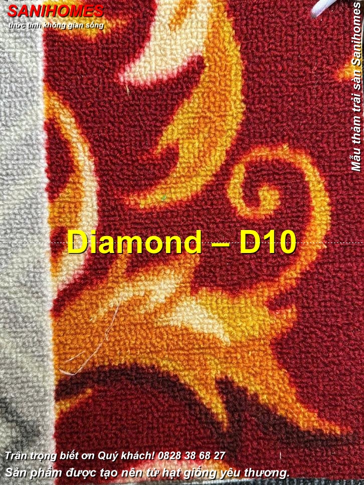 d10 tham trai san diamond