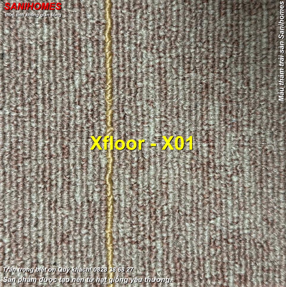 X Floor hảm gạch vuông 50cm cho người thành công