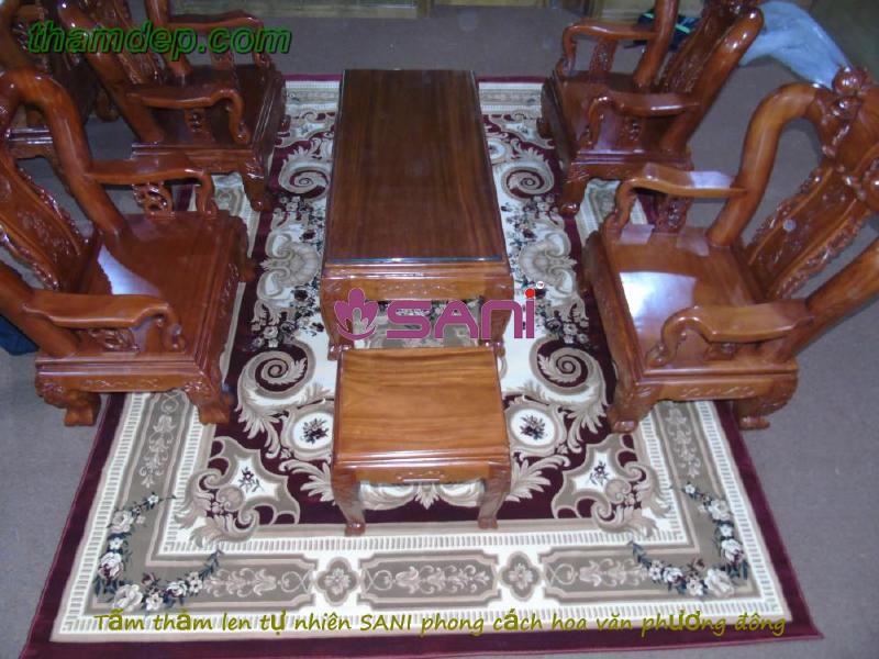 Tham trang trí len tự nhiên tham len tu nhien trang tri lrj99 7