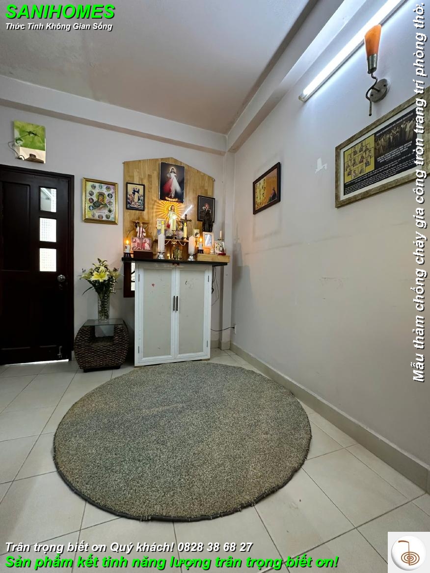 mau tham tron trang tri phong tho sani homes 3