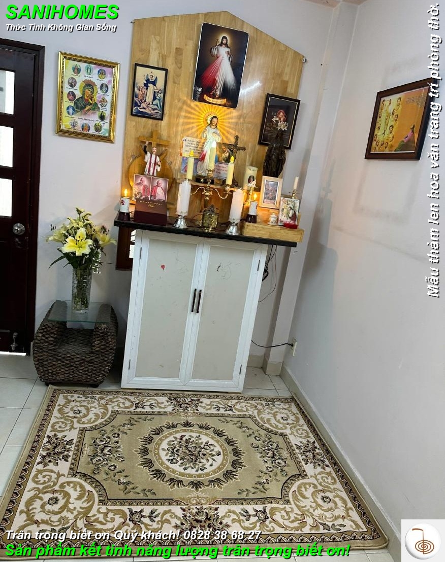 tham len hoa van trang tri phong tho gia dinh cong giao 3